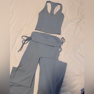 Blue Two-Piece Set